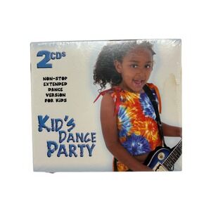 Kid's Dance Party 2 CD Set Non-Stop Extended Dance Versions For Kids 2005 New‎